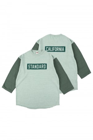 SD 88/12 Box Logo Baseball T - GREEN