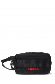 TURF DOUBLE ZIP POUCH TL / BLACK (BRG231G43)