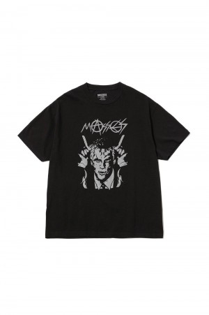 T-SHIRT SATAN  / BLACK