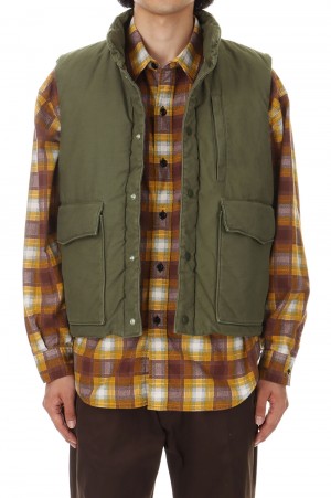 UTILITY VEST / OLIVE