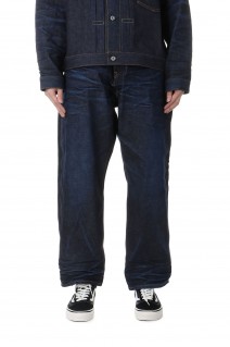 DENIM PANTS / INDIGO (SQ-24AW-PT-02)