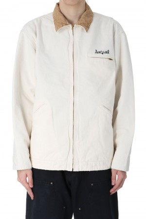 DUCK JACKET / WHITE (SQ-24AW-JK-03)