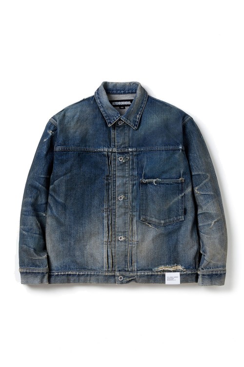 SAVAGE DENIM TYPE-1 JACKET / INDIGO (242XBNH-JKM01) |  セレクトショップ｜DeepInsideinc.com Store