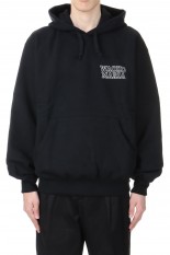 HEAVY WEIGHT PULLOVER HOODED SWEAT SHIRT ( TYPE-2 ) / BLACK (24FW-WMC-SS04)