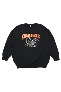 SCORPION C/N SWEAT / BLACK (CLG-SW 024-008)
