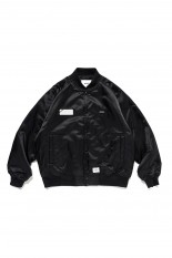 TEAM / JACKET / NYLON. TWILL / BLACK (242TQDT-JKM05)