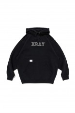 ACADEMY / HOODY / COTTON / BLACK (242ATDT-CSM19)