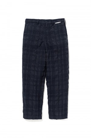 WRKT2002 / TROUSERS / WOCT. TWILL. TEXTILE / NAVY (242TQDT-PTM06)