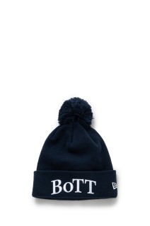 New Era OG Logo Pom Beanie / Navy (14341042)
