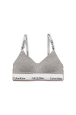 LIGHT LINED BRALETTE - GREY HEATHER (QF7059)