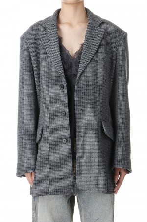 Classic Tweed Jacket - GRAY (21242115203)