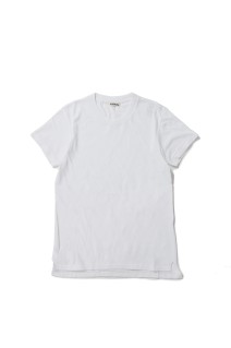 SEAMLESS CREW NECK TEE - WHITE (A00T04ST)