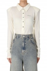Polo Body Suit -WHITE (31242415107)