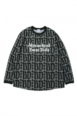 BV MONOGRAM TRACK TOP / GRAY (BV-TP2400230)