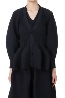 POTTERY PUFF SLEEVE CARDIGAN - BLACK 2 (CF009KE021)