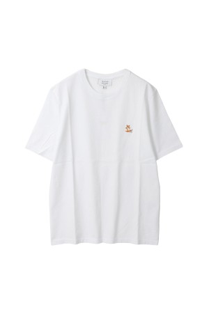 CHILLAX FOX PATCH REGULAR TEE SHIRT - WHITE (LM00110KJ0008)