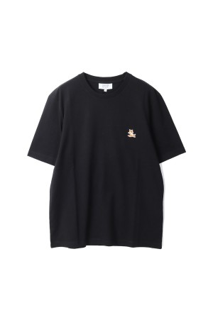 CHILLAX FOX PATCH REGULAR TEE SHIRT - BLACK (LM00110KJ0008)