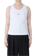 BABY FOX RIBBED TANK TOP - WHITE (MW00103KJ0125)