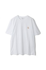 CHILLAX FOX PATCH REGULAR TEE SHIRT - WHITE (LM00110KJ0008)