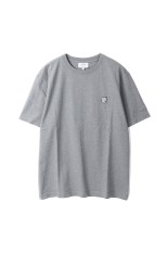 BOLD FOX HEAD PATCH COMFORT TEE SHIRT - MEDIUM GREY MELANGE (MM00127KJ0118)