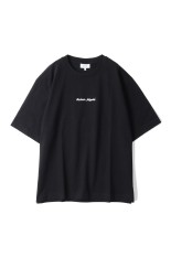 MAISON KITSUNE EMBROIDERY OVERSIZE TEE-SHIRT - BLACK (OM00122KJ0119)