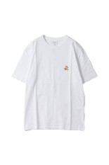 SPEEDY FOX PATCH COMFORT TEE-SHIRT - WHITE (MM00125KJ0008)