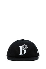 B Logo 6-Panel Cap / Black