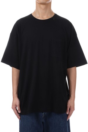H/W POCKET T-SHIRT / BLACK (PC-006-3170)
