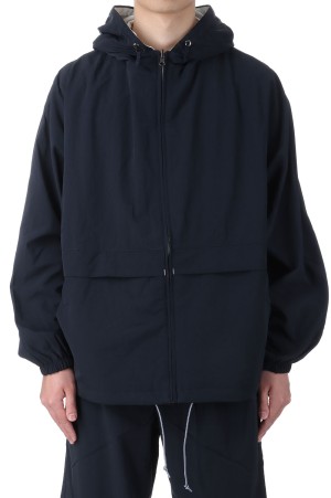 Reversible Hooded Jacket - Black (S25SA002)