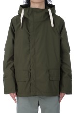 Hooded Deck Jacket - Olive Drab (S25SA005)