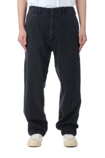 Wide Denim Pants - Gray (S25SC086)