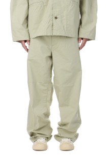 Side Belt Wide Pants - Light Green (S25SC107)