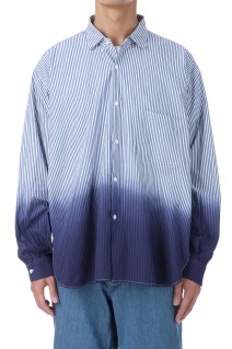 Regular Collar Wind Shirt - Navy (S25SG023)