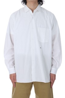 Regular Collar Wind Shirt - Off White (SUGS400)
