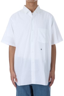 Regular Collar Wind S/S Shirt - Off White (SUGS405)