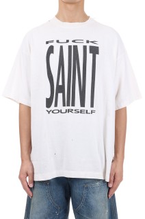 SS TEE / SAINT YOURSELF / WHITE (SM-HR8-0000-020)