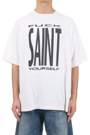 SS TEE / SAINT YOURSELF / WHITE (SM-HR8-0000-020)