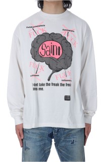LS TEE / BRAIN / WHITE (SM-HR8-0000-036)