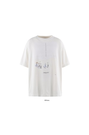 EV_SS TEE / WHITE / WHITE (SM-HR8-0000-C11)