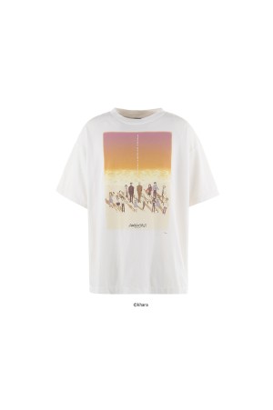 EV_SS TEE / ORANGE / WHITE (SM-HR8-0000-C13)