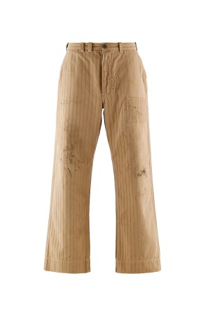SW_UNIFORM PANTS / STRIPE / BEIGE (SM-HR8-0000-C24)