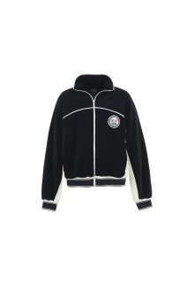 LM_TRACK JACKET / VELOUR / BLACK (SM-HR8-0000-C33)
