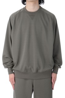 TECH SWEAT CREW  FREEDOM SLEEVE - WOLF GRAY (BE-50025)