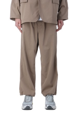 TECH EASY TROUSERS TWILL - BEIGE (BP-34025)