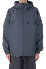 GORE-TEX WINDSTOPPER TECH ARMED SHELL JACKET - CHARCOAL (BJ-11025)