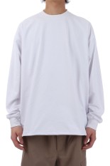 TECH DRAWSTRING L/S TEE - WHITE (BE-40025)