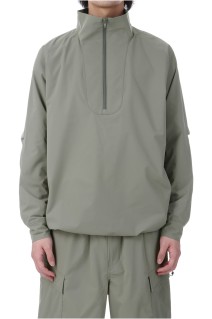 TECH HALFZIP STAND JACKET - WOLF GRAY (BJ-60025)
