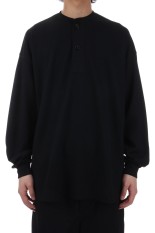TECH THERMAL HENLEY L/S - BLACK (BE-38025)