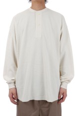 TECH THERMAL HENLEY L/S - ECRU (BE-38025)