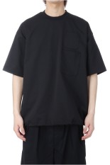 TECH W/POCKET CREW TEE - BLACK (BE-32025)